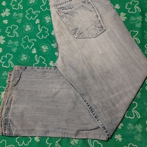 Distressed Buckle tyler Jeans